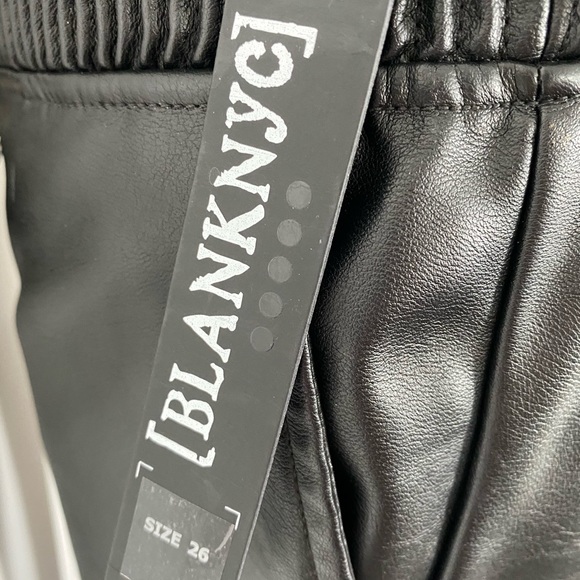 Blank NYC Leather pants - Picture 3 of 3